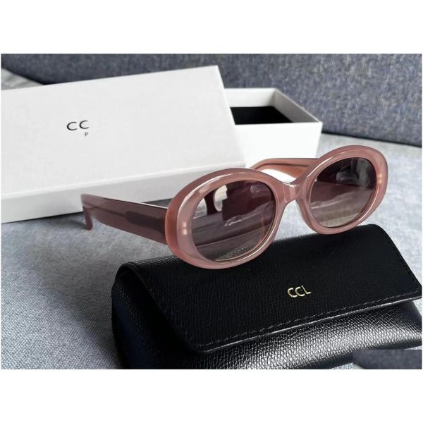 

2024 designer Sunglasses Retro Cats Eye For Women Ces Arc De Triomphe Oval French High Street Drop Delivery Fashion Accessories Dhpbg