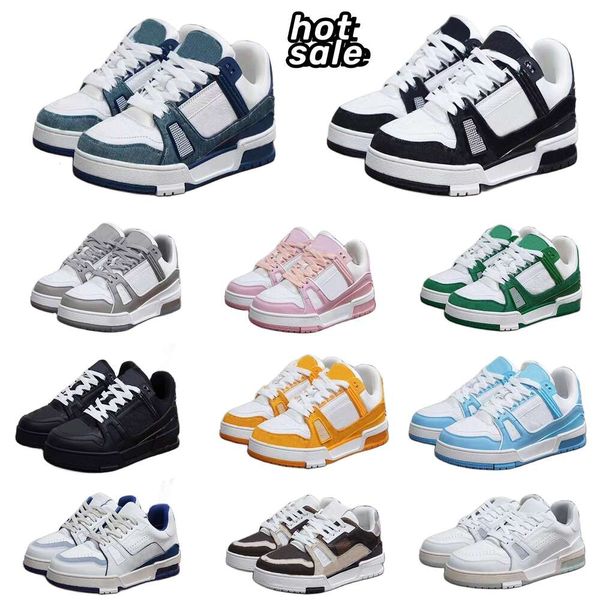 New Designer Shoes Flat Sneaker Trainer Embossed Casual Shoes Denim Canvas Leather White Green Red Blue Letter Fashion Platform Mens Womens Low Trainers 3s, #6
New Designer Shoes Flat Sneaker Trainer Embossed Casual Shoes Denim Canvas Leather White Green Red Blue Letter Fashion Platform Mens Womens Low Trainers 3s, #6