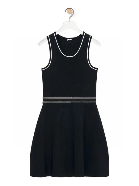 women viscose sleeveless minidress knit black contrast trim striped polo shirt cotton and silk minidress luxury designer Short sleeve Embroidered, Customize
women viscose sleeveless minidress knit black contrast trim striped polo shirt cotton and silk minidress luxury designer Short sleeve Embroidered, Customize