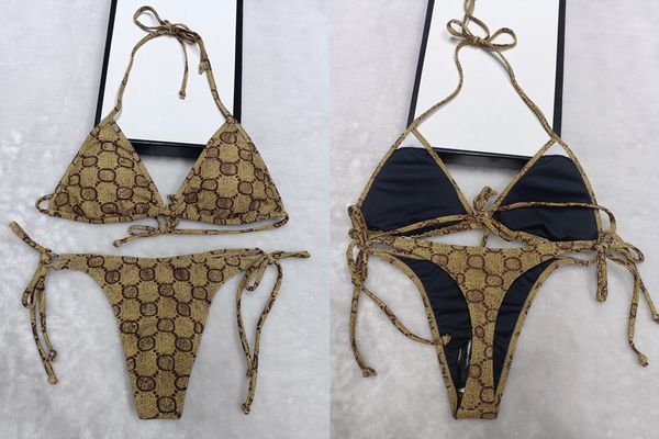 Bikini Contrast Col…