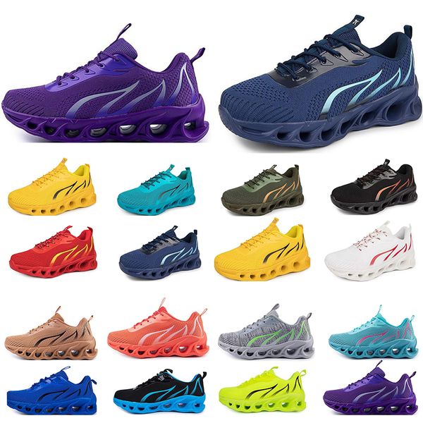 Spring Shoes GAI Flat Men Running Shoes Soft Sole Bule Grey New Models Fashion Color Blocking Sports Big Size One8 438, Navy
Spring Shoes GAI Flat Men Running Shoes Soft Sole Bule Grey New Models Fashion Color Blocking Sports Big Size One8 438, Navy