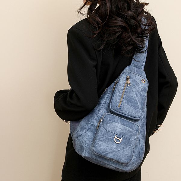 Fashionable womens shoulder bag 5 colors outdoor sports casual men backpack simple solid color leather messenger bag daily Joker zipper women backpack wholesale, Grey
Fashionable womens shoulder bag 5 colors outdoor sports casual men backpack simple solid color leather messenger bag daily Joker zipper women backpack wholesale, Grey