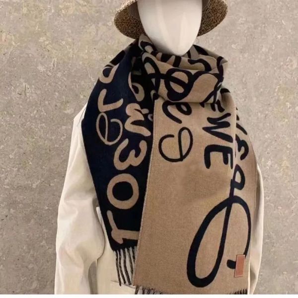 

Designers Scarf Women Scarf Solid Color Letters Popular Design Elegant Hundred Match Silky Sm