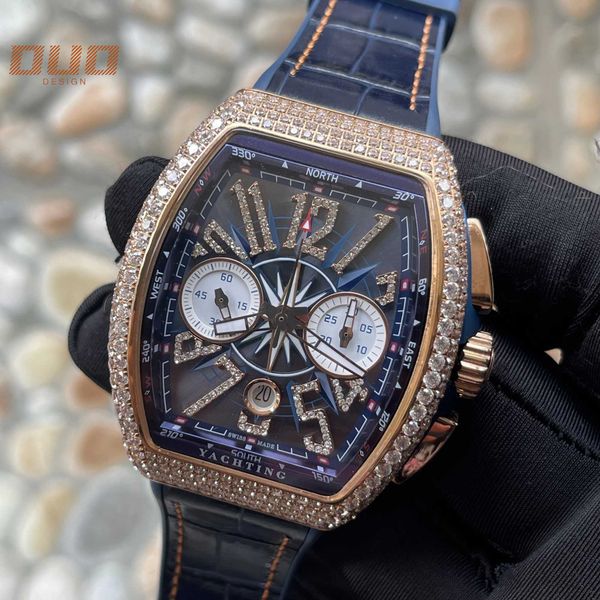 VVS Moissanite Studded Automatic Watch Hip Hop Luxury Stainless Steel Mechanical Watch For Men, Mac
VVS Moissanite Studded Automatic Watch Hip Hop Luxury Stainless Steel Mechanical Watch For Men, Mac