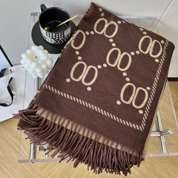 

designer scarf cashmere scarfs women men 2024 luxury autumn/winter Scarves Printing Letter Wool shawls Christmas with boxs present shawl