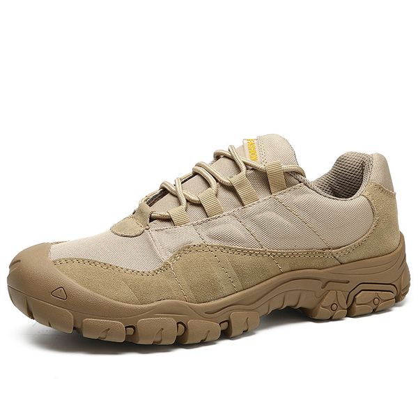 

GAI Off-road Men's Hiking Outdoor Autumn Low Cut Large-sized Wear-resistant Anti Slip Sports and Running Shoes 087 XJ 16836 19145 41525, Brown