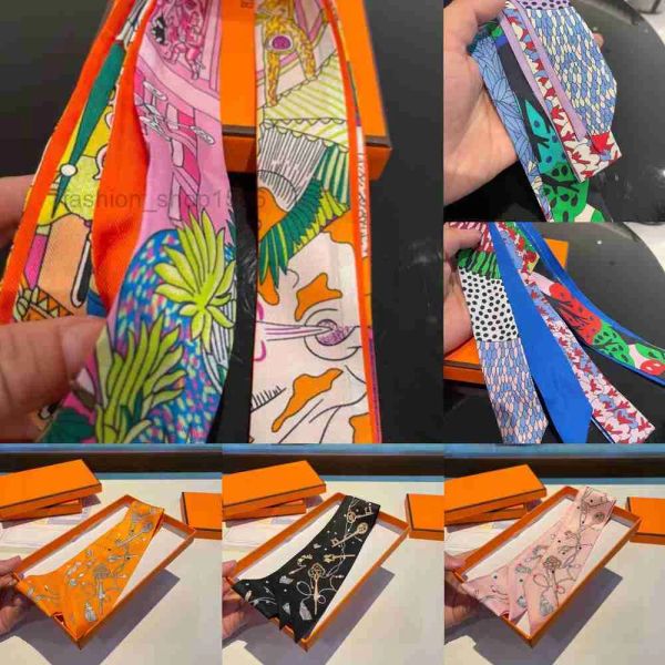 

Designer Twilly Tie Odyssey Women Ties Man Designer 2023 Ties Fashion Ladies With Pattern Letters Neckwear Silk Color