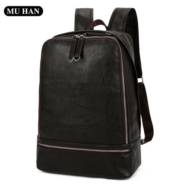 Factory sales mens shoulder bag 2 colors large capacity padded leather backpacks street trend solid color joker computer bag simple joker men handbag 1002#, Black
Factory sales mens shoulder bag 2 colors large capacity padded leather backpacks street trend solid color joker computer bag simple joker men handbag 1002#, Black