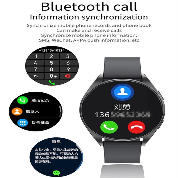 Galaxy Watch6 Classic Smart Watch 6 Bluetooth Call Voice Assistant Men and Women Heart Rate Sports SmartWatch for Android IOS-12
Galaxy Watch6 Classic Smart Watch 6 Bluetooth Call Voice Assistant Men and Women Heart Rate Sports SmartWatch for Android IOS-12