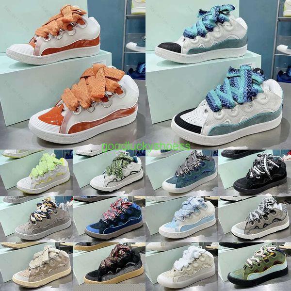 Curb Shoes Designer Sneakers Calfskin Leather Men Shoe Vintage Bread Trainers Fashion Luxury Suede Trainer Platform Sneaker, 13
Curb Shoes Designer Sneakers Calfskin Leather Men Shoe Vintage Bread Trainers Fashion Luxury Suede Trainer Platform Sneaker, 13
