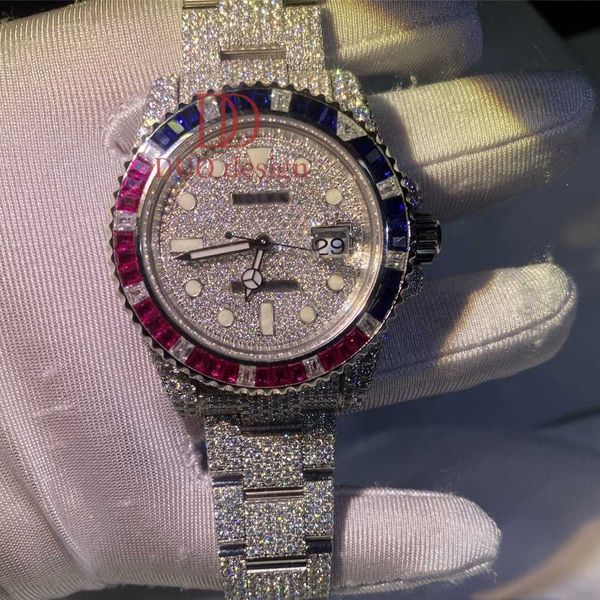 2024 luxury custom automatic Hip hop mechanical watch VVS D Mosangshi full diamond exquisite watches for men and women designer, 01
2024 luxury custom automatic Hip hop mechanical watch VVS D Mosangshi full diamond exquisite watches for men and women designer, 01