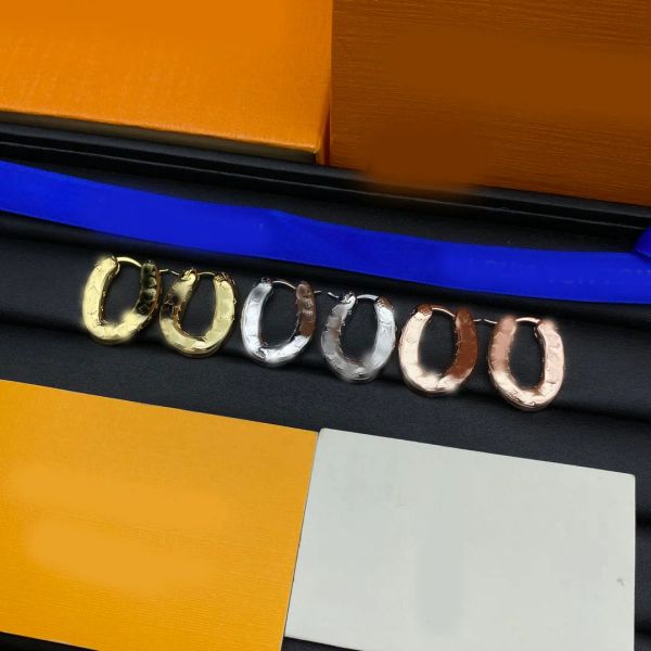 Women Girl Elegant Classic Gold Silver Plated Letter Flower Hoop Earrings Luxury Brand Designer Stainless Steel Ear Stud Party Jewelry Fashion Accessories Gifts
Women Girl Elegant Classic Gold Silver Plated Letter Flower Hoop Earrings Luxury Brand Designer Stainless Steel Ear Stud Party Jewelry Fashion Accessories Gifts