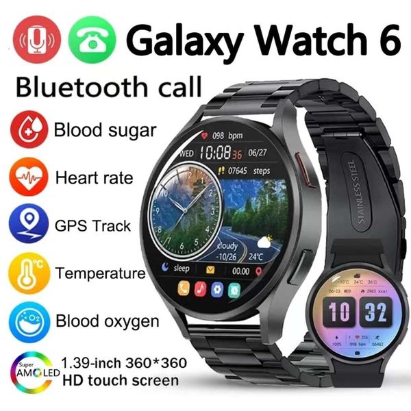 for Samsung Galaxy 6 2024 New GPS Track Men Amoled Always Display Body Temperature Clock BT Talk Smart Watch
for Samsung Galaxy 6 2024 New GPS Track Men Amoled Always Display Body Temperature Clock BT Talk Smart Watch