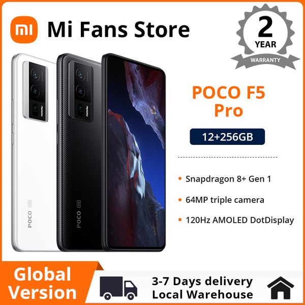 Global Version POCO F5 Pro 256GB 512GB Snapdragon 8+ Gen 1 6.67"wqhd+120hz AMOLED Dotdisplay 64MP Camera NFC 5G
Global Version POCO F5 Pro 256GB 512GB Snapdragon 8+ Gen 1 6.67"wqhd+120hz AMOLED Dotdisplay 64MP Camera NFC 5G