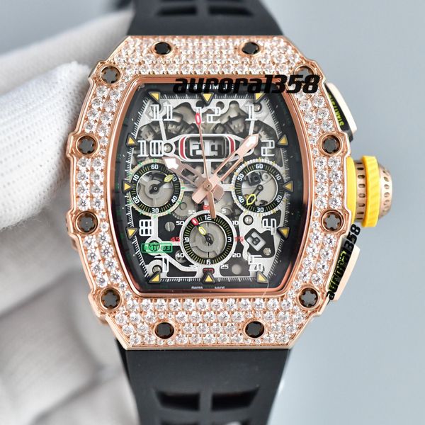 Exclusive Watch Nice Wristwatch RM Wrist Watch Rm055 Full Hollow Black Ceramic Manual Rm055 Limited Edition Watches
Exclusive Watch Nice Wristwatch RM Wrist Watch Rm055 Full Hollow Black Ceramic Manual Rm055 Limited Edition Watches