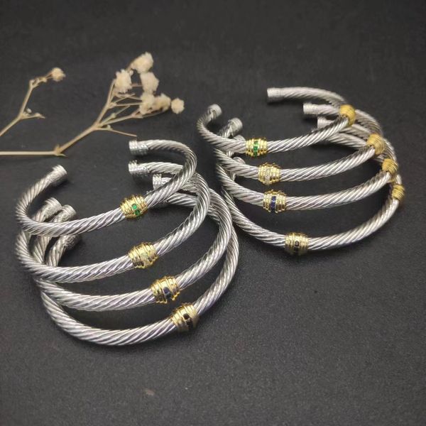 DY cable bracelet twisted silver bracelets designer jewelry women man gold Pearl head diamond stone Cuff bangle Bracelet fashion jewelrys party
DY cable bracelet twisted silver bracelets designer jewelry women man gold Pearl head diamond stone Cuff bangle Bracelet fashion jewelrys party