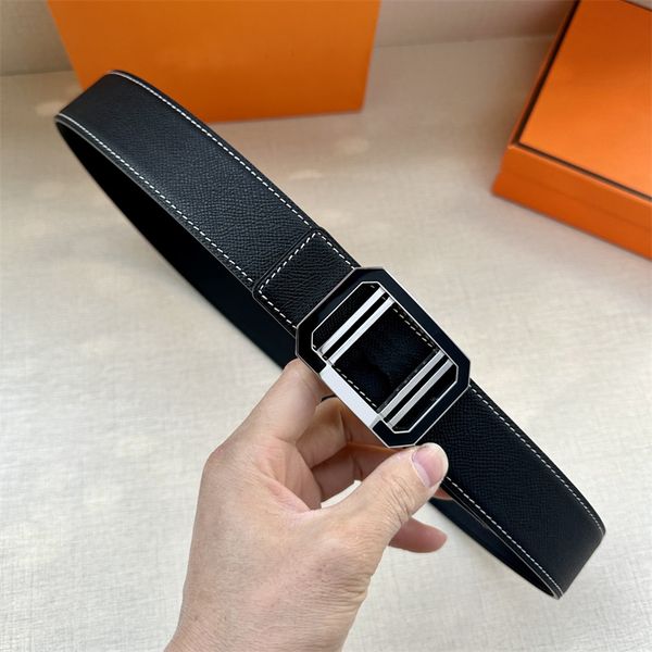 Genuine Leather Belts For Mens Luxury Belt Women Silver Buckle Designer Belt Width 38mm Fashion Waistband High Quality Jeans Belts Ceinture
Genuine Leather Belts For Mens Luxury Belt Women Silver Buckle Designer Belt Width 38mm Fashion Waistband High Quality Jeans Belts Ceinture