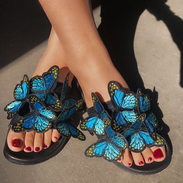 2024 summer new fashion wearable slippers mens womens Butterfly decoration non slip thick soled black slippers, Brown
2024 summer new fashion wearable slippers mens womens Butterfly decoration non slip thick soled black slippers, Brown