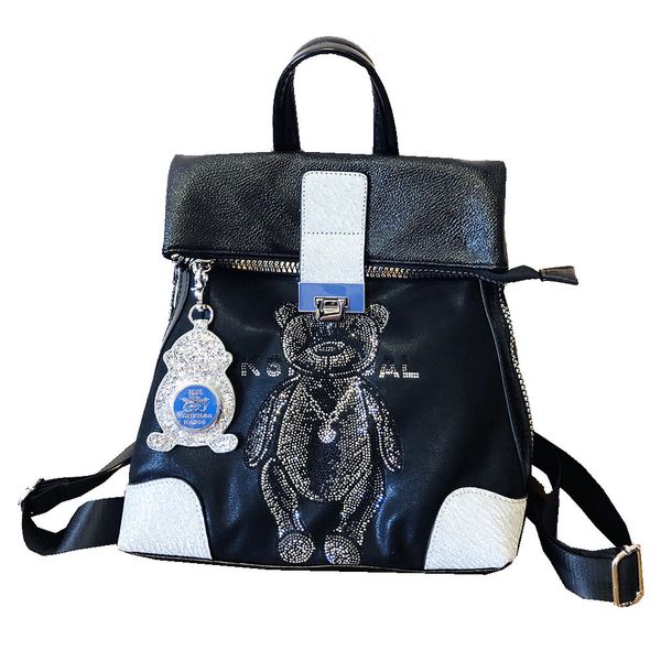 Factory outlet shoulder bag 2 colors this years popular cartoon diamond handbag street folding fashion leather backpack daily joker cartoon messenger bag 6376-6#, Silver
Factory outlet shoulder bag 2 colors this years popular cartoon diamond handbag street folding fashion leather backpack daily joker cartoon messenger bag 6376-6#, Silver