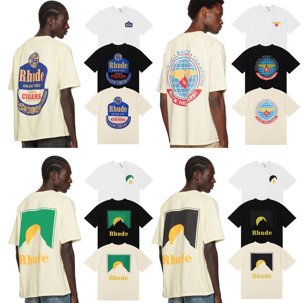 American Men Oversize Tee Cotton Short Sleeve Man Designer Graphic Printing Crop T Shirts Rhude Solid Color, Khaki
American Men Oversize Tee Cotton Short Sleeve Man Designer Graphic Printing Crop T Shirts Rhude Solid Color, Khaki