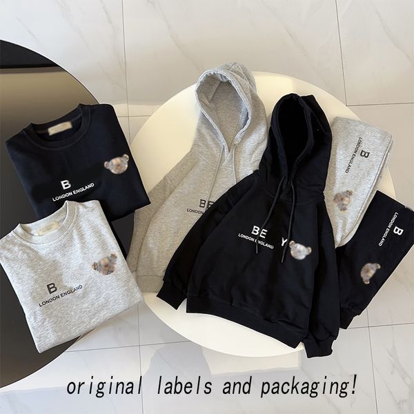 Luxury designer Baby Girls Boys Sweatshirts Kids Fashion Printed Hoodies Children Casual Sweatshirt Crew Neck Fall Winter Clothing Pullover Safety fabric AAA, Gray
Luxury designer Baby Girls Boys Sweatshirts Kids Fashion Printed Hoodies Children Casual Sweatshirt Crew Neck Fall Winter Clothing Pullover Safety fabric AAA, Gray