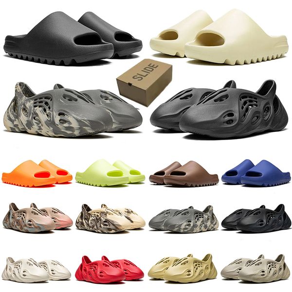 With box designer slippers men women slides Bone Black White Desert Sand Earth Brown Glow Green Moon Gray mens fashion sandals summer outdoor shoes 36-47
With box designer slippers men women slides Bone Black White Desert Sand Earth Brown Glow Green Moon Gray mens fashion sandals summer outdoor shoes 36-47