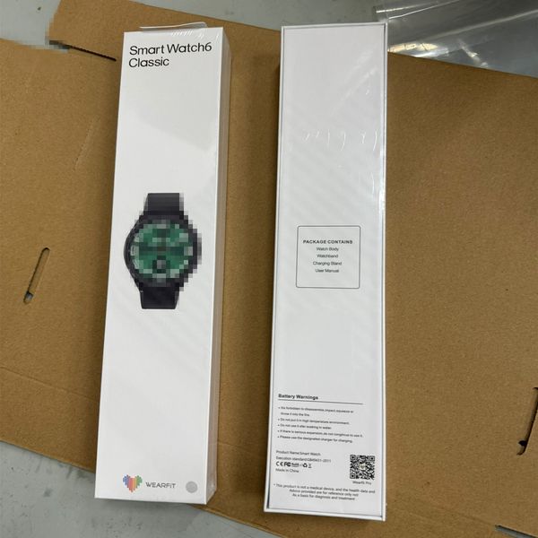 Watch6 Classic Smart Watch 6 Men Women 1.52 Inch HD Big Screen Cool Bluetooth Calls Smartwatch NFC Game Stopwatch Boold Tracker Fucntion Watch 6 Classic
Watch6 Classic Smart Watch 6 Men Women 1.52 Inch HD Big Screen Cool Bluetooth Calls Smartwatch NFC Game Stopwatch Boold Tracker Fucntion Watch 6 Classic