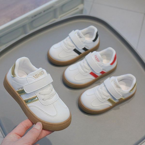 Kids Sneakers New Spring Autumn PU Splicing Boys Small White S Sports S Lightweight Non-slip Girls Sports S Soft Soled Baby Walking S Children, Gold
Kids Sneakers New Spring Autumn PU Splicing Boys Small White S Sports S Lightweight Non-slip Girls Sports S Soft Soled Baby Walking S Children, Gold