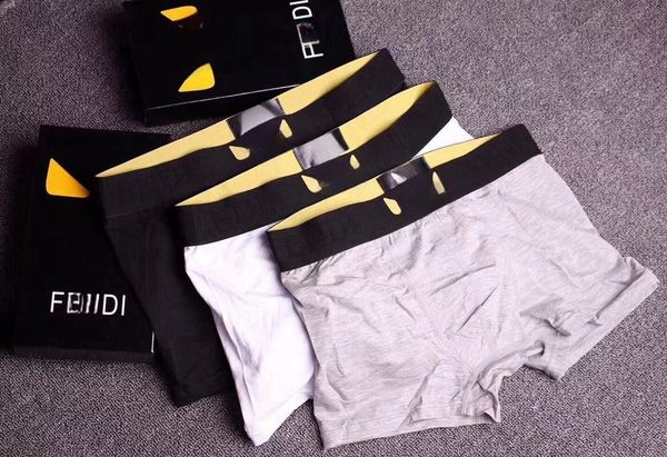 

Mens Underwears Designers Fashion Boxer Breathable Boxer Underpants Women Classic Letter Sexy Tight Waist Underwear Men Briefs, 1lot=3pcs=3color