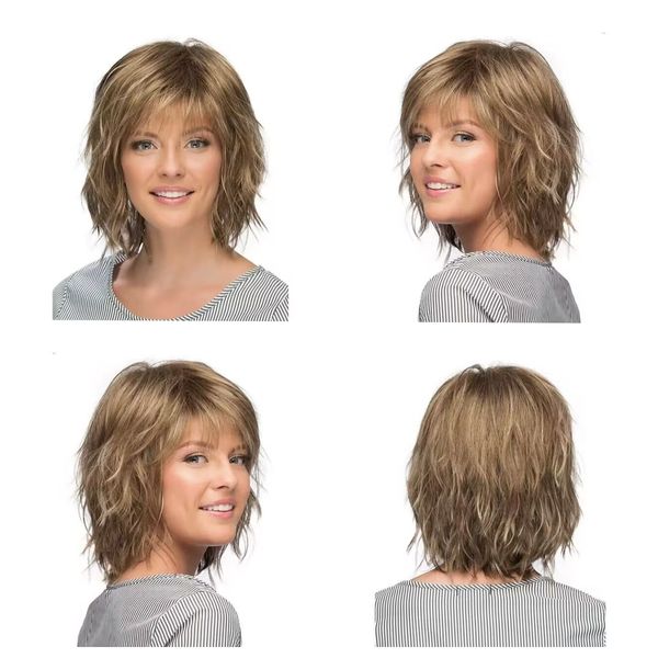Short Blonde Hair Wig for Women Like Human Hair Synthetic Heat-resistant Natural Elf Halloween Daily Fiber Lace Wig BRM, Light brown
Short Blonde Hair Wig for Women Like Human Hair Synthetic Heat-resistant Natural Elf Halloween Daily Fiber Lace Wig BRM, Light brown