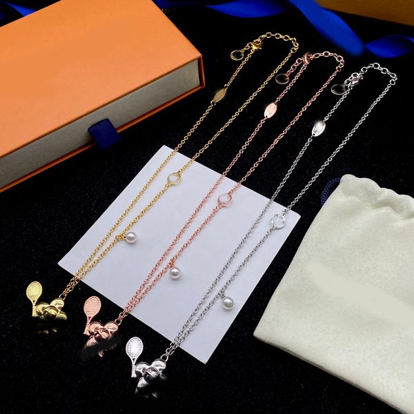 Luxury Charm Chokers Chain Necklace Brand Designer Gold Silver Plated Stainless Steel Pendant Fashion Women Jewerlry Wedding With Box
Luxury Charm Chokers Chain Necklace Brand Designer Gold Silver Plated Stainless Steel Pendant Fashion Women Jewerlry Wedding With Box