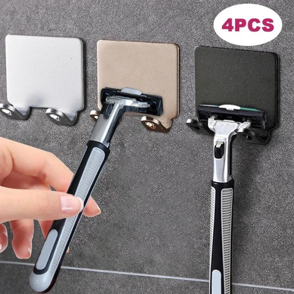 Metal Razor Holder Bathroom Wall Hook Men Shaving Shaver Shelf Razor Adhesive Rack Organization
Metal Razor Holder Bathroom Wall Hook Men Shaving Shaver Shelf Razor Adhesive Rack Organization