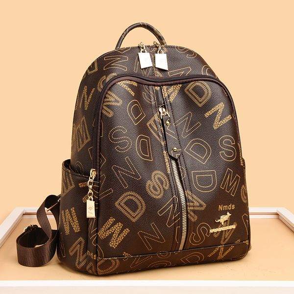Simplicity womens shoulder bag 4 colors soft and light printed leather leisure backpack simple atmospheric letters women handbag this year popular zipper messenge, Red
Simplicity womens shoulder bag 4 colors soft and light printed leather leisure backpack simple atmospheric letters women handbag this year popular zipper messenge, Red