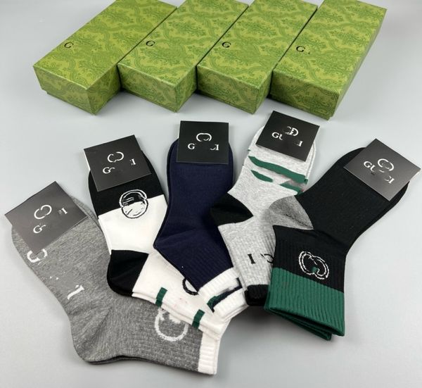 2024 Designer Mens Womens Socks Five Pair Luxe Sports Winter Mesh Letter Printed Sock Embroidery Cotton Man Woman With Box
2024 Designer Mens Womens Socks Five Pair Luxe Sports Winter Mesh Letter Printed Sock Embroidery Cotton Man Woman With Box