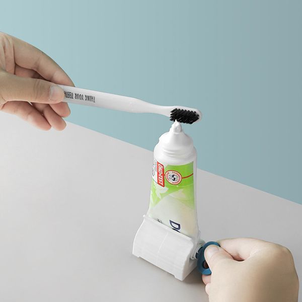 

Manual Toothpaste Dispenser Squeezer Bathroom Accessories Toothpaste Holder Home Organizer Hair Dye Cosmetic Squeezer Extruder
