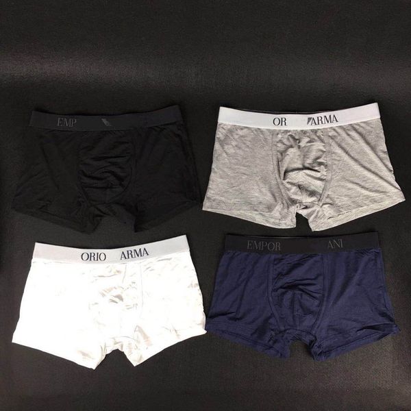 

Comfortable men's underwear fashion underpant English letters large waist cotton underpants sexy breathable boxer shorts head, 3 pieces=1 box=mixed colors