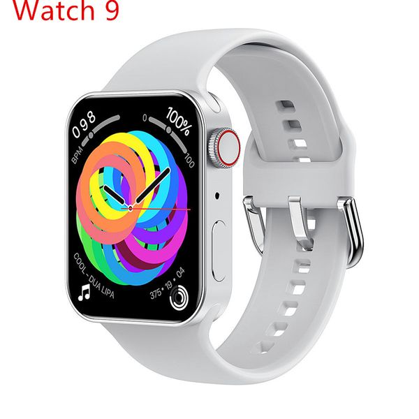

Smart Series 2024 9 8 45mm 2.1" Men Women Watch Bluetooth Call Bracelet Wristband Wireless Charging Fiess Tracker Sport Smartwatch IWO for Android IOS Watches watch es