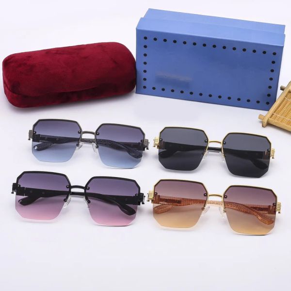 Classic Men Brand Designer Sunglasses Polaroid Lens Womens Mens Goggle Senior Eyewear For Fashion Women Eyeglasses Frame Vintage Metal Sun Glasses Gifts With Box
Classic Men Brand Designer Sunglasses Polaroid Lens Womens Mens Goggle Senior Eyewear For Fashion Women Eyeglasses Frame Vintage Metal Sun Glasses Gifts With Box