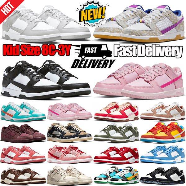 Panda shoes low casual shoes for mens womens kids city of love Valentines Day Triple Pink Black White Grey Fog GAI mens trainers womens outdoor designer sneakers, #4
Panda shoes low casual shoes for mens womens kids city of love Valentines Day Triple Pink Black White Grey Fog GAI mens trainers womens outdoor designer sneakers, #4