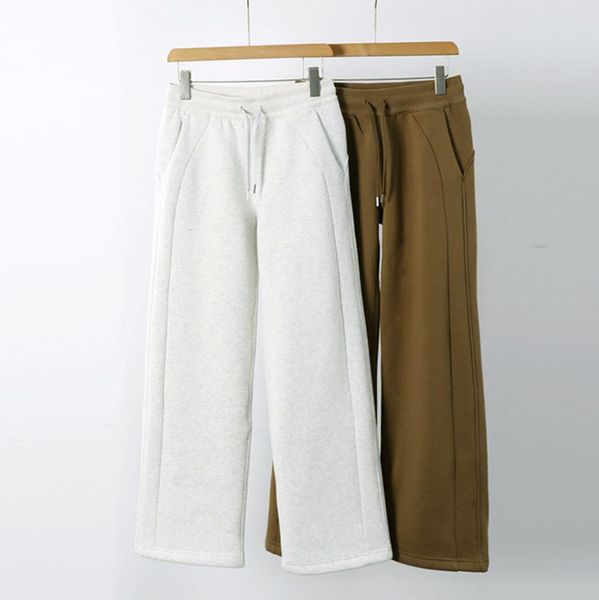Scuba Mid-Rise Wide-Leg Pant LU-11 High Waist Fitness Sweatpants Two Side Pockets Drawstring Running Sport Joggers Women Quick Dry Athletic Gym Exercise Yoga Pants, L84-light grey
Scuba Mid-Rise Wide-Leg Pant LU-11 High Waist Fitness Sweatpants Two Side Pockets Drawstring Running Sport Joggers Women Quick Dry Athletic Gym Exercise Yoga Pants, L84-light grey
