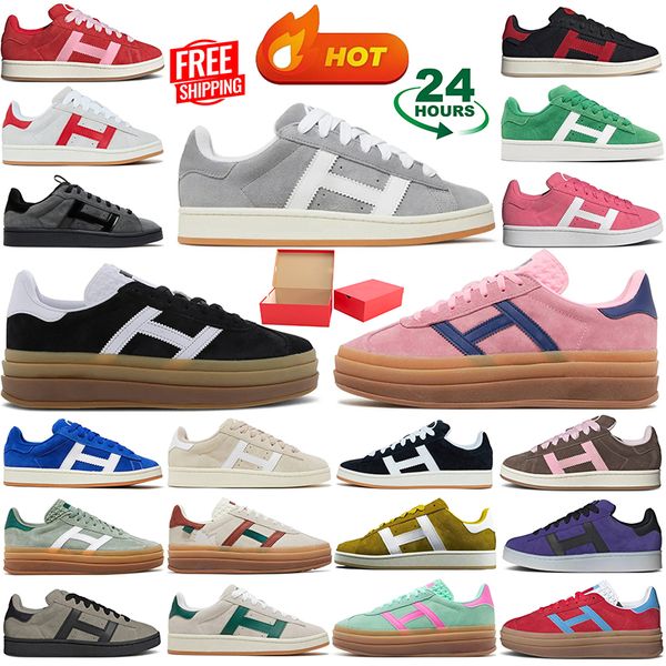 

Free Hipping with Box Caual for Deigner Neaker Platform Hoe Black White Gum Dark Green Pink Red Men Women Lace Up Outdoor Port, Camouflage