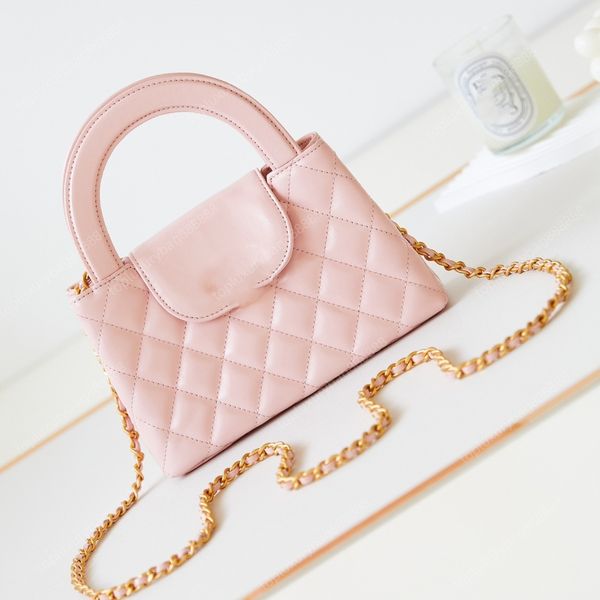 23K designer bag handbag high quality mini bag 19CM crossbody bags Diamond Lattice sheepskin Fashion Small pink Luxury Bag flap bag women chain bag Gift box packaging, Watermelon
23K designer bag handbag high quality mini bag 19CM crossbody bags Diamond Lattice sheepskin Fashion Small pink Luxury Bag flap bag women chain bag Gift box packaging, Watermelon