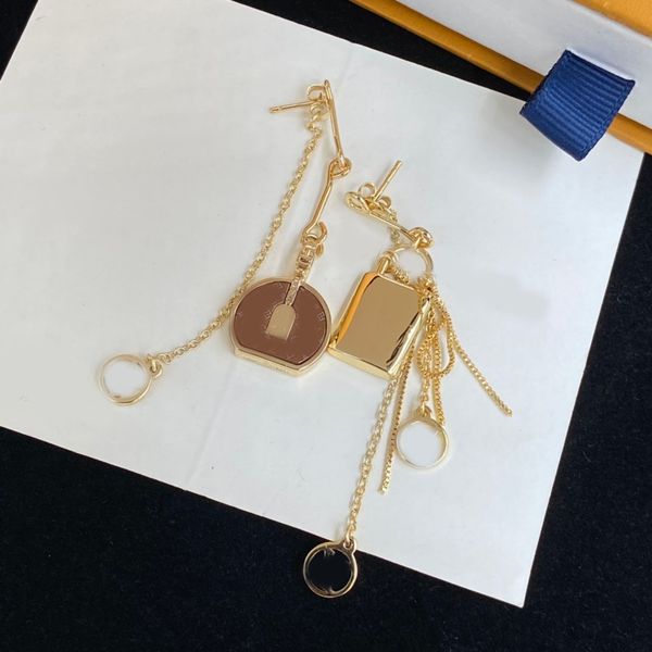 Luxury Chain Tassel Charm Ear Stud Earrings Brand Designer Fashion Gold Silver Plated Stainless Steel Ear Drop Fashion Women Wedding Jewerlry High Quality With Box
Luxury Chain Tassel Charm Ear Stud Earrings Brand Designer Fashion Gold Silver Plated Stainless Steel Ear Drop Fashion Women Wedding Jewerlry High Quality With Box