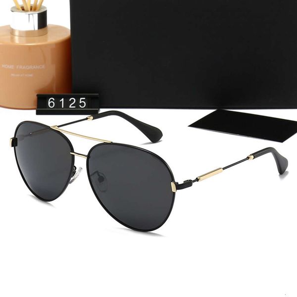 

Designer sunglasses for women and men New polarizing glasses toad fashionable trendy casual travel vacation 6125 With Box