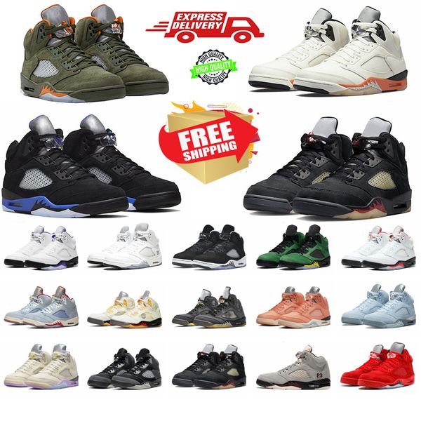 5 Basketball Shoes 5s sneakers Olive Lucky Green UNC University Dawn yellow gold red Georgetown Burgundy Aqua designer shoes
5 Basketball Shoes 5s sneakers Olive Lucky Green UNC University Dawn yellow gold red Georgetown Burgundy Aqua designer shoes