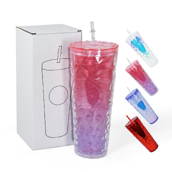 Tumblers 24oz Studded Fish Scale Shape of PS with Flat Lid Insulated Drinkware Juice Cup LG41, Multi-color
Tumblers 24oz Studded Fish Scale Shape of PS with Flat Lid Insulated Drinkware Juice Cup LG41, Multi-color