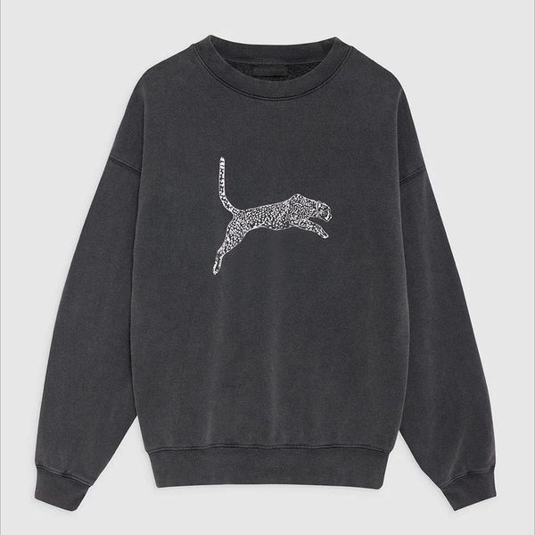 Top Women Designer Pullover Sweatshirt New Hoodies Pure Cotton Round Neck Khaki Sweater Tracksuit