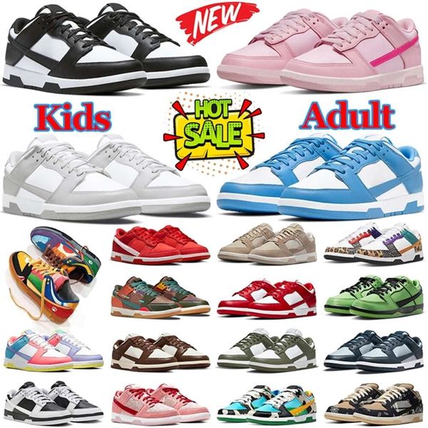 2024 running shoes kids men women sneakers panda triple pink grey fog valentines day GAI womens mens trainers outdoor sports tennis size 25-47, #27
2024 running shoes kids men women sneakers panda triple pink grey fog valentines day GAI womens mens trainers outdoor sports tennis size 25-47, #27