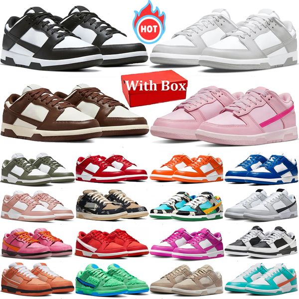 With box Panda low designer running Shoes men women University Red Sanddrift triple pink Grey Fog Olive Lobster Puurple UNC mens sport Outdoor sneakers 36-47, Color 12
With box Panda low designer running Shoes men women University Red Sanddrift triple pink Grey Fog Olive Lobster Puurple UNC mens sport Outdoor sneakers 36-47, Color 12