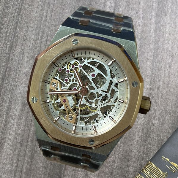 Automatic Hollow Watch brand Mens Mechanical Watch Sapphire Waterproof 904L Stainless Steel Trendy Sports Watch dhgate luxury watch whit box orologio di lusso, Taupe
Automatic Hollow Watch brand Mens Mechanical Watch Sapphire Waterproof 904L Stainless Steel Trendy Sports Watch dhgate luxury watch whit box orologio di lusso, Taupe